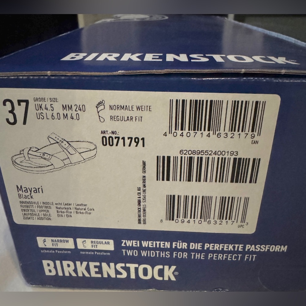 Birkenstock Mayari Black Sandals